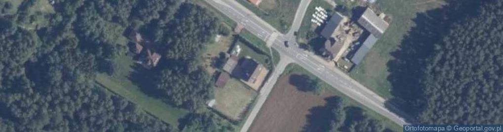Zdjęcie satelitarne Kasztanowa ul.