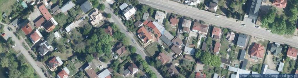Zdjęcie satelitarne Kasztanowa ul.