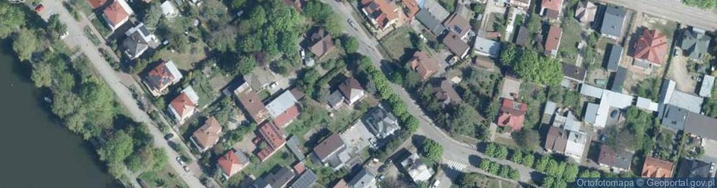 Zdjęcie satelitarne Kasztanowa ul.