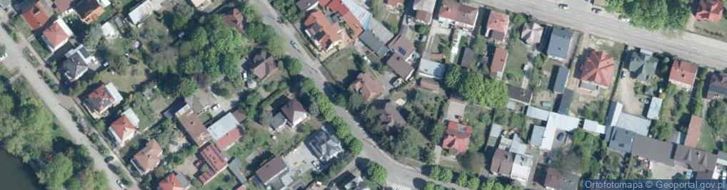 Zdjęcie satelitarne Kasztanowa ul.