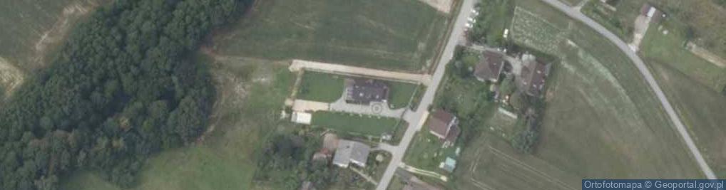 Zdjęcie satelitarne Kaniów ul.