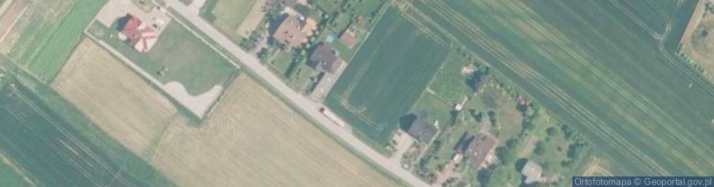 Zdjęcie satelitarne Kaniów ul.