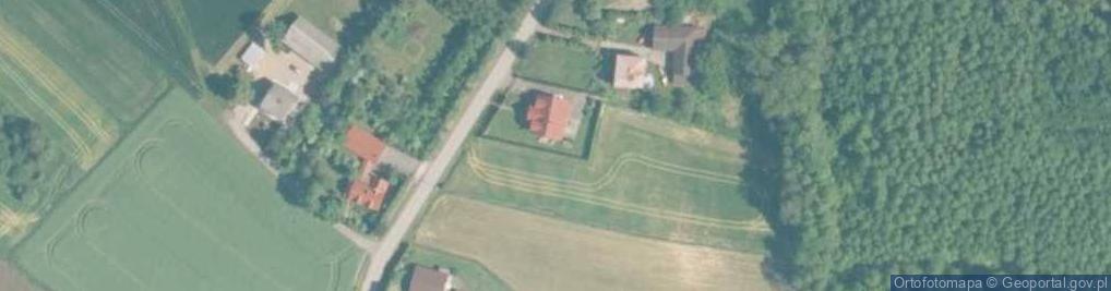 Zdjęcie satelitarne Kaniów ul.