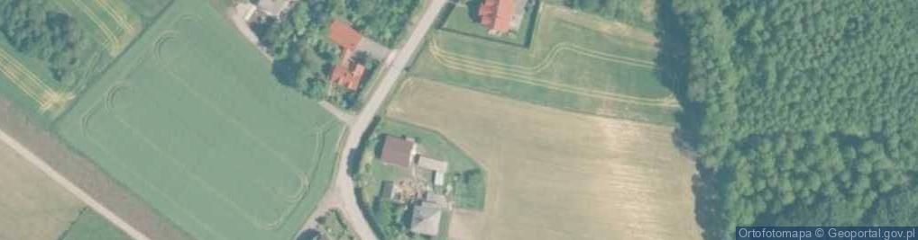 Zdjęcie satelitarne Kaniów ul.