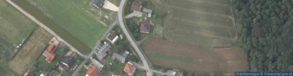 Zdjęcie satelitarne Kaniów ul.