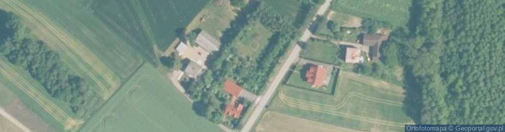 Zdjęcie satelitarne Kaniów ul.