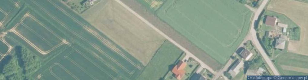 Zdjęcie satelitarne Kaniów ul.