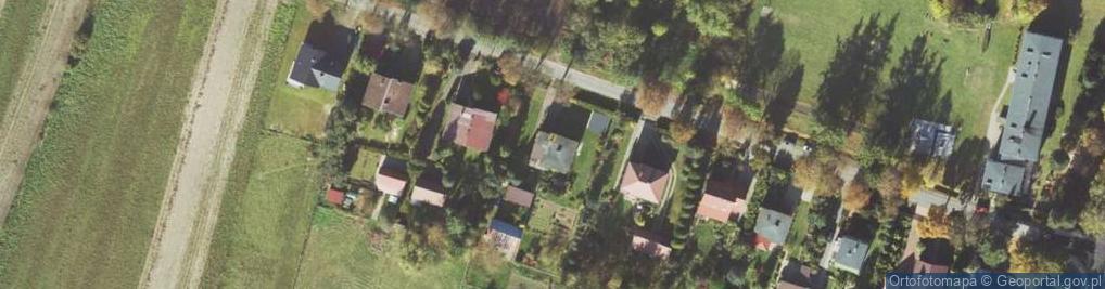 Zdjęcie satelitarne Kasztanowa ul.