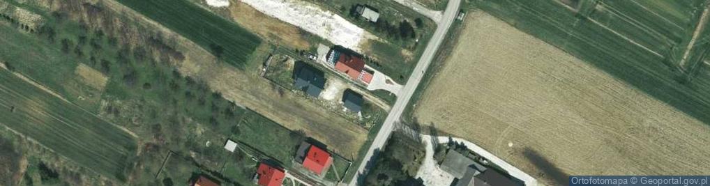 Zdjęcie satelitarne Kawiory ul.