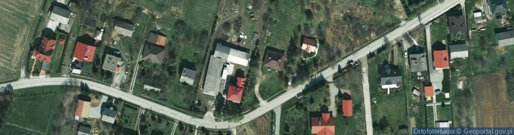 Zdjęcie satelitarne Kawiory ul.