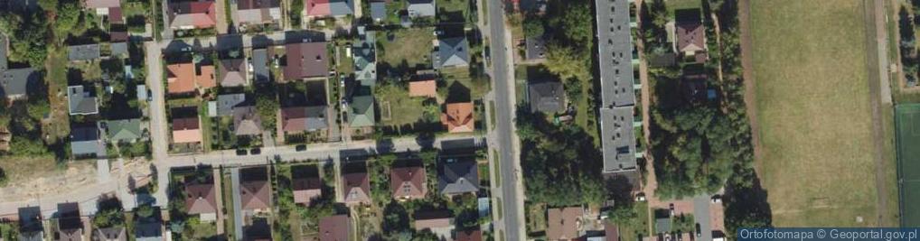Zdjęcie satelitarne Kąpielowa ul.