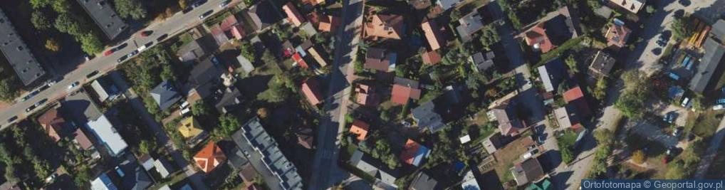 Zdjęcie satelitarne Kapralska ul.