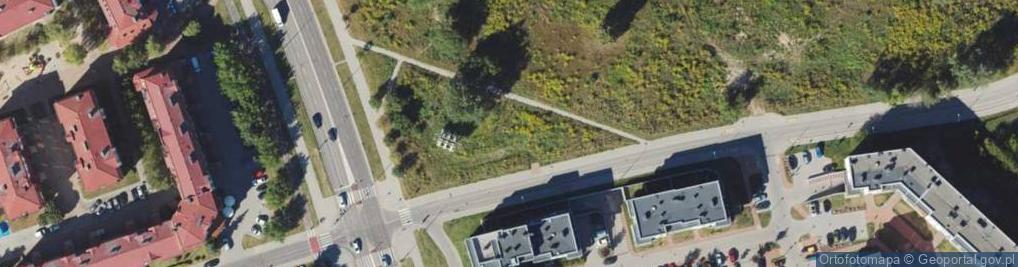 Zdjęcie satelitarne Kamieńskiego-Huzara Kazimierza, kpt. ul.