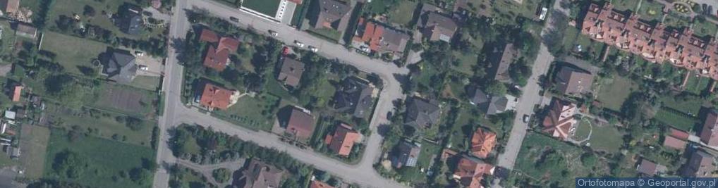 Zdjęcie satelitarne Kasztanowa ul.