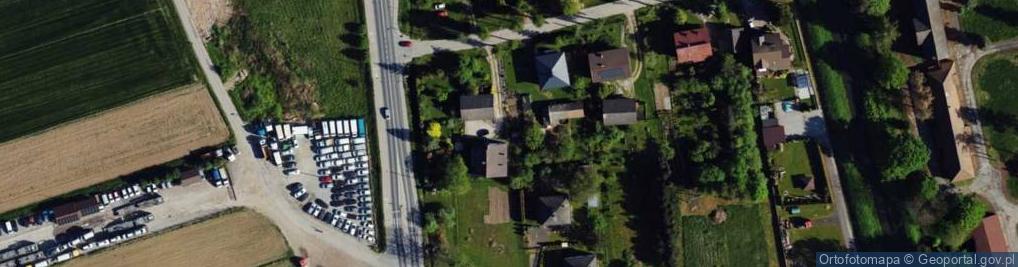 Zdjęcie satelitarne Kańczuga ul.