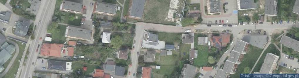 Zdjęcie satelitarne Kazanowskiego Adama ul.