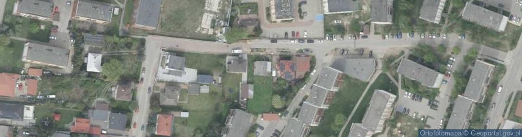 Zdjęcie satelitarne Kazanowskiego Adama ul.