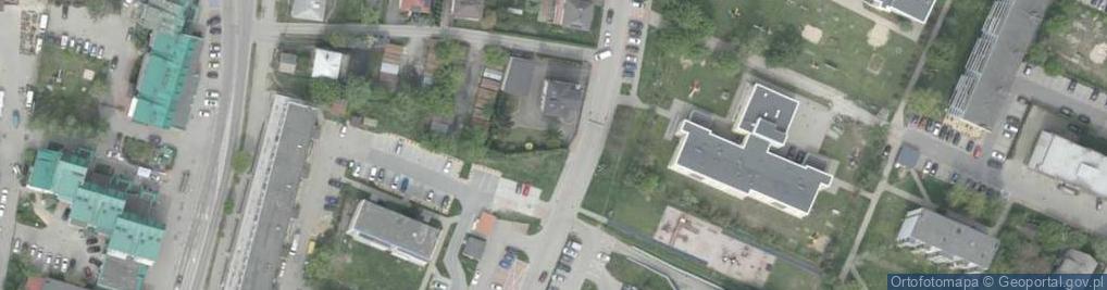 Zdjęcie satelitarne Kazanowskiego Adama ul.
