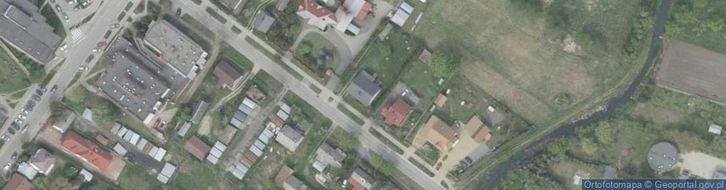 Zdjęcie satelitarne Kazimierzowska ul.