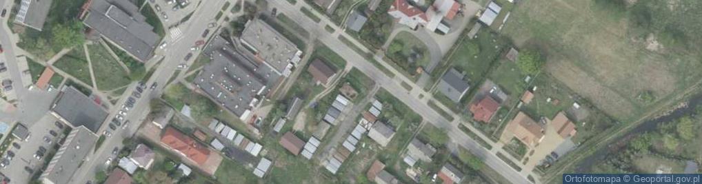 Zdjęcie satelitarne Kazimierzowska ul.