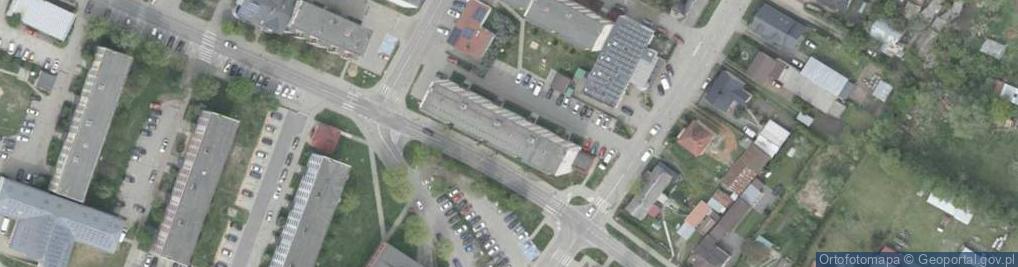 Zdjęcie satelitarne Kazimierzowska ul.
