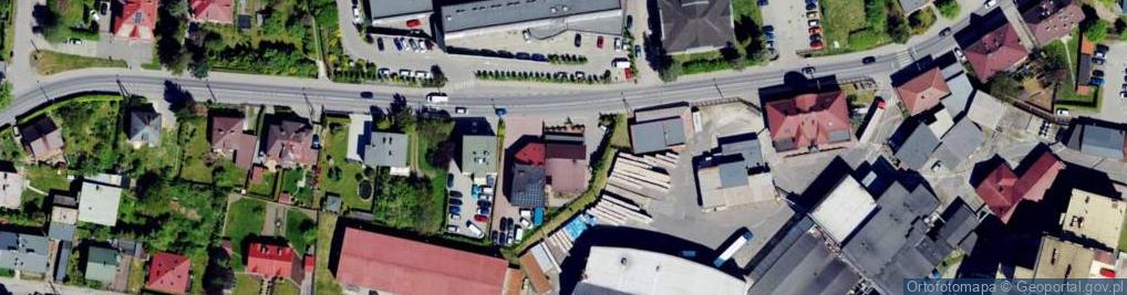 Zdjęcie satelitarne Karpacka ul.