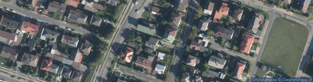 Zdjęcie satelitarne Kalinowa ul.