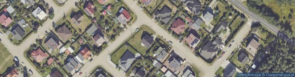 Zdjęcie satelitarne Kasztanowa ul.