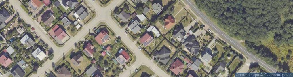 Zdjęcie satelitarne Kasztanowa ul.