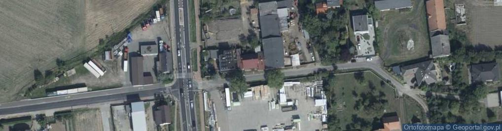 Zdjęcie satelitarne Kasztanowa ul.