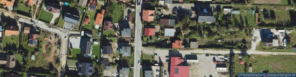 Zdjęcie satelitarne Kasztanowa ul.