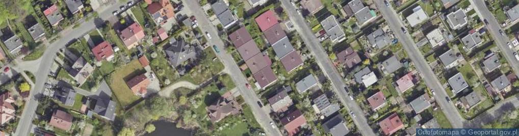 Zdjęcie satelitarne Kasztanowa ul.