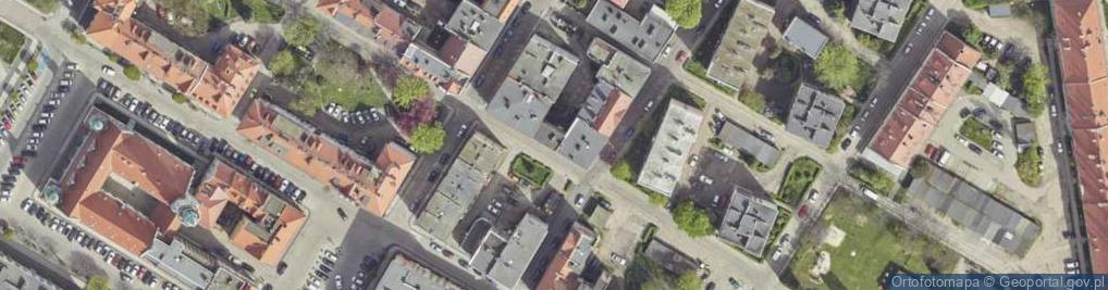 Zdjęcie satelitarne Kapucyńska ul.