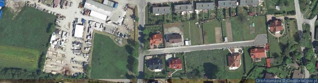 Zdjęcie satelitarne Kasztanowa ul.