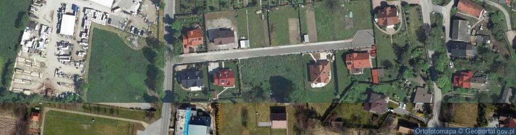 Zdjęcie satelitarne Kasztanowa ul.