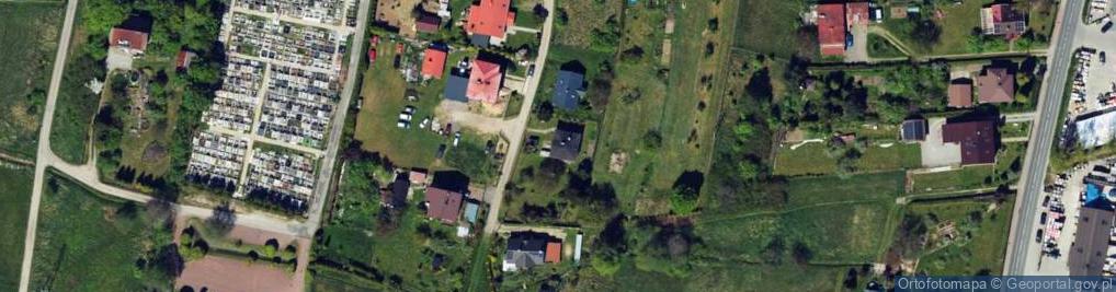 Zdjęcie satelitarne Kasztanowa ul.
