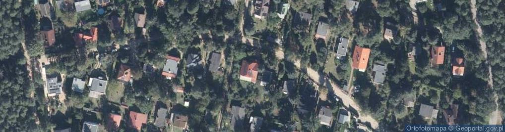 Zdjęcie satelitarne Kasztanowa ul.