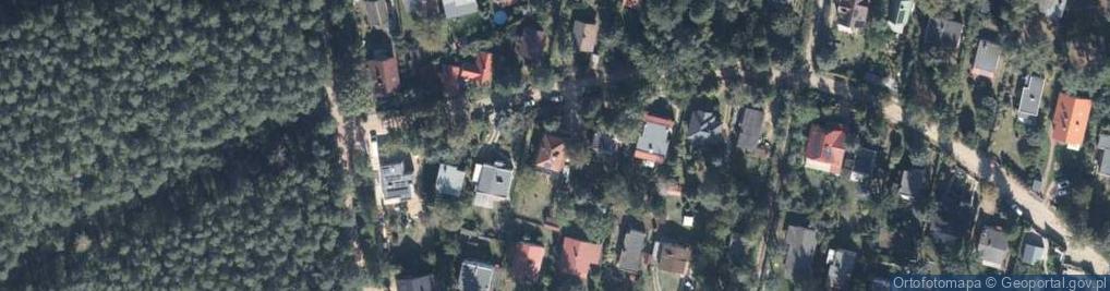 Zdjęcie satelitarne Kasztanowa ul.