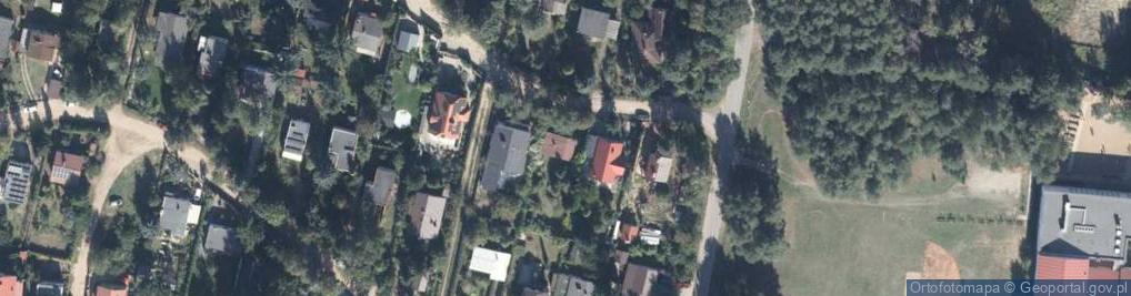 Zdjęcie satelitarne Kasztanowa ul.