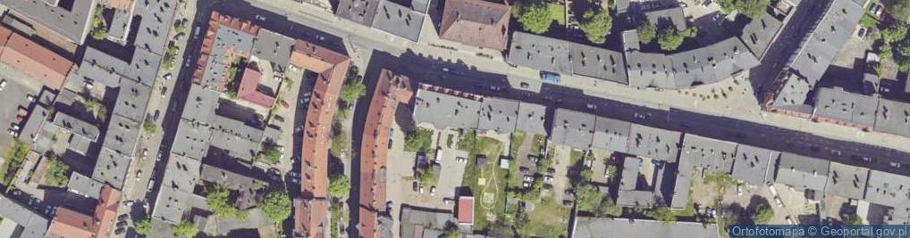 Zdjęcie satelitarne Katowicka ul.