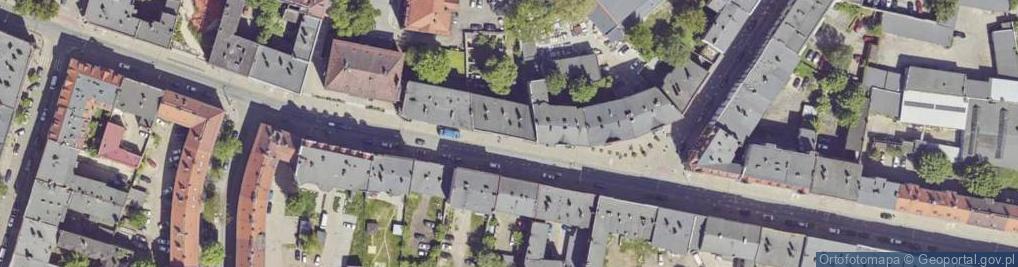 Zdjęcie satelitarne Katowicka ul.