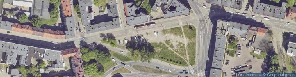 Zdjęcie satelitarne Katowicka ul.