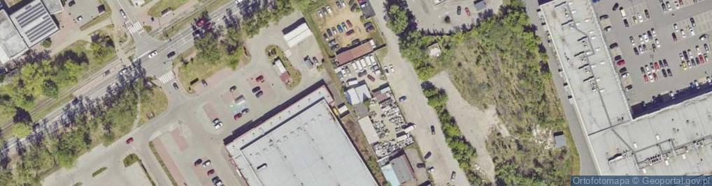 Zdjęcie satelitarne Kamienna ul.