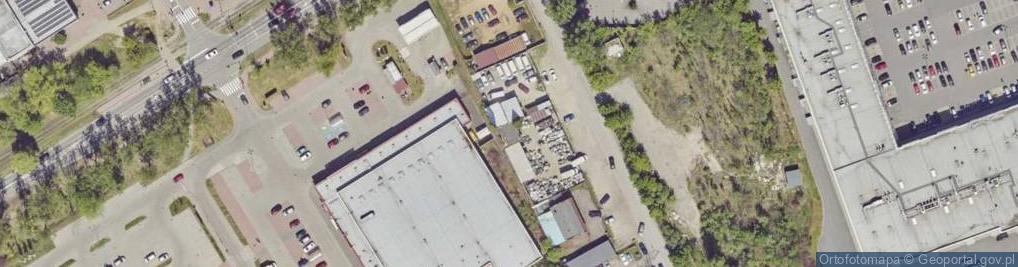 Zdjęcie satelitarne Kamienna ul.