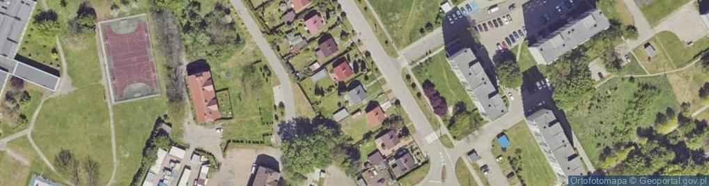 Zdjęcie satelitarne Karpacka ul.