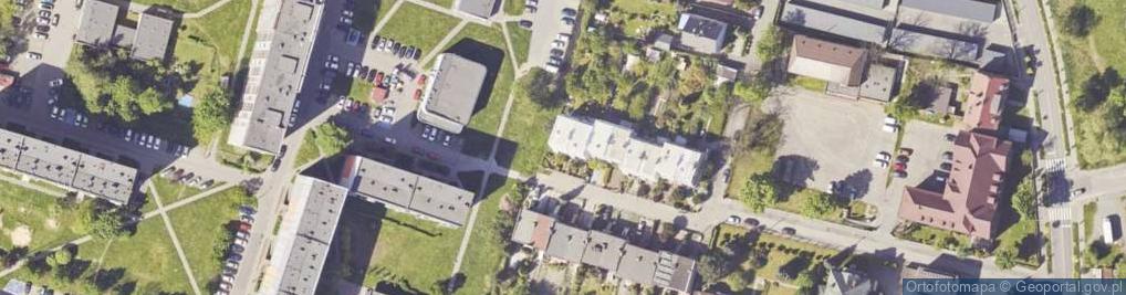 Zdjęcie satelitarne Kasztanowa ul.