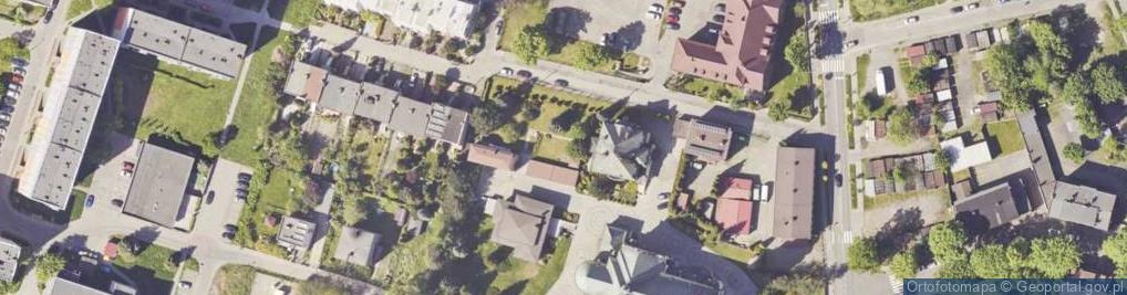Zdjęcie satelitarne Kasztanowa ul.