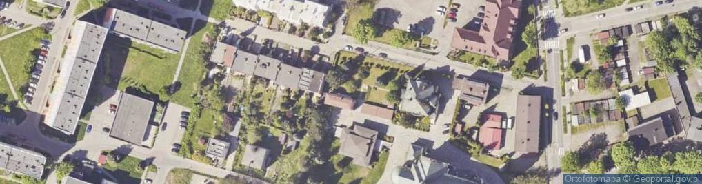 Zdjęcie satelitarne Kasztanowa ul.