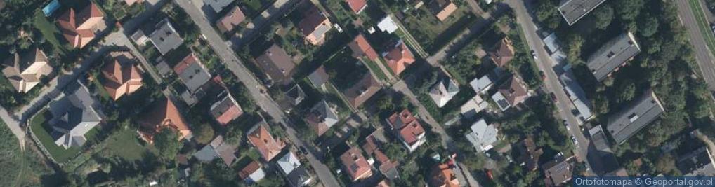 Zdjęcie satelitarne Kasztanowa ul.