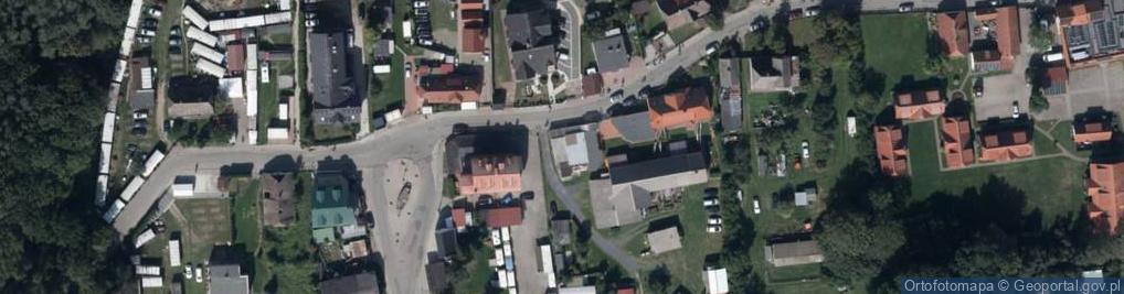 Zdjęcie satelitarne Kapitańska ul.